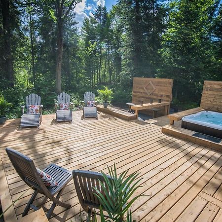 Chalet Chevreuil Zen Lac-Supérieur Extérieur photo