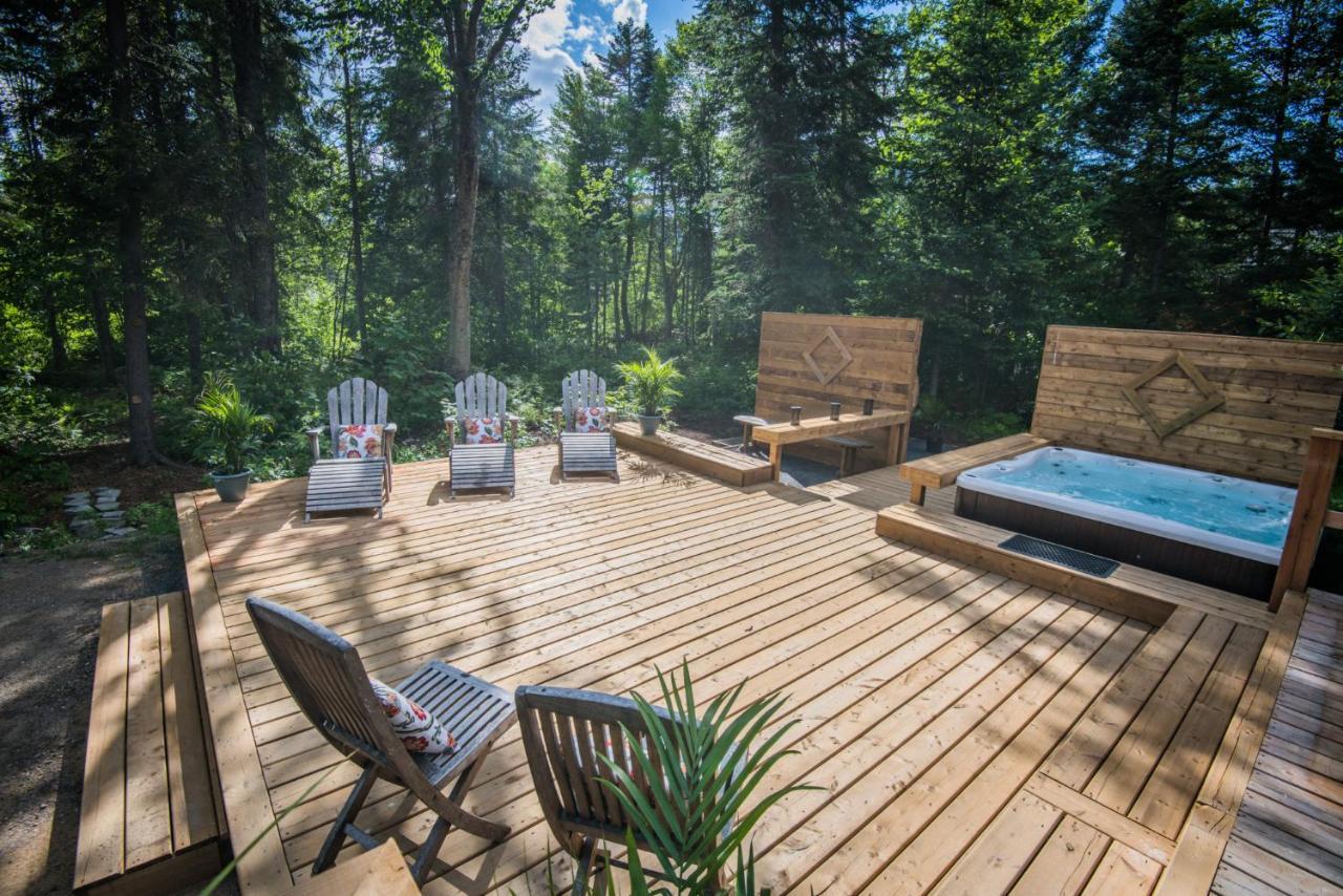 Chalet Chevreuil Zen Lac-Supérieur Extérieur photo