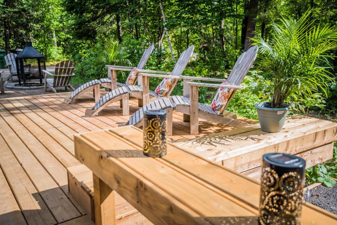 Chalet Chevreuil Zen Lac-Supérieur Extérieur photo